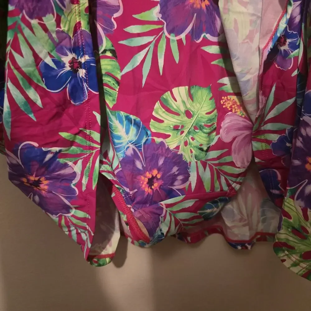 Floral One-Piece Swimsuit - Picture 12 of 15